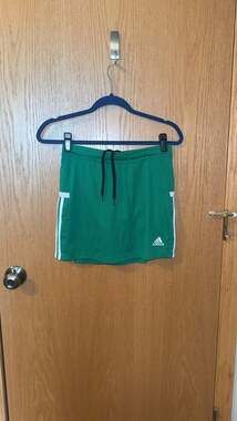 adidas Women's Team 19 Athletic Knit Utility Skort Green